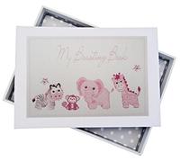 WHITE COTTON CARDS, Album, Mini Photo My Rosa, Giocattoli, Animali, Board, Bianco, 12.5 x 17.5 x 2.5 cm