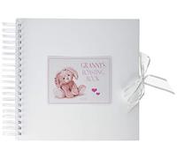 White Cotton Cards Libro di memoria"Granny's Boasting Book", rosa (NRP1C), di
