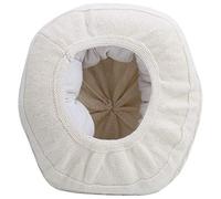 White Cotton Newborn Posing Sofa, Baby Photography Props Mini Photo Positioner Cushion with Removable Cover for 0-3 Months Infant Studio Setup