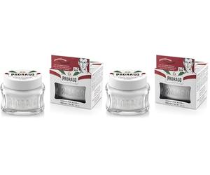 White Crema Pre Afeitado 100 Ml (Confezione da 2)