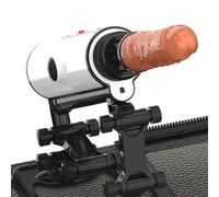 White Devil - Discreta macchina del sesso premium con dildo - Compatibile con Vac-U-Lock