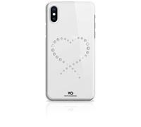 White Diamonds COVER ETERNITY CON CRISTALLI SWAROVSKI A FORMA DI CUORE PER IPHON
