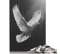 White Dove Jigsaw Puzzle Impossible 1000 Pezzi Decorazione Per La Casa. Rilassamento E Intelligence Per Adulti E Bambini Da 12 Anni 1000pcs (38x26cm)