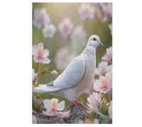 White Dove Puzzle Adulto Bambini 1000 Pezzi - Giochi Bambini Per 12 Anni - Giochi In Educativi Puzzles in Legno Regalo Bambina E Bambino - 78×53cm