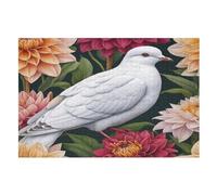 White Dove Puzzle Adulto Bambini 1000 Pezzi - Giochi Bambini Per 12 Anni - Giochi In Educativi Puzzles in Legno Regalo Bambina E Bambino - (75×50cm)