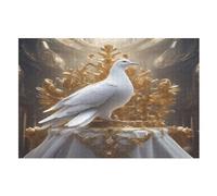 White Dove Puzzle Adulto Bambini 1000 Pezzi - Giochi Bambini Per 12 Anni - Giochi In Educativi Puzzles in Legno Regalo Bambina E Bambino - (75×50cm)