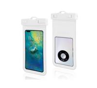(white) Drifting, diving, swimming, mobile phone waterproof cover, protective cover, new large transparent wholesale mobile phone waterproof bag