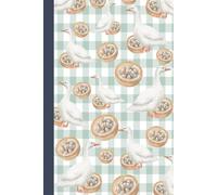 White Duck and Egg Water Color: 6x9 inches Notebook Journal 120 Pages for Home ,School,Office,or Jotting Down your Memo , Ideas ,Diary on Everyday to Book.