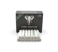 White Elephant Carbone attivo per filtro per pipa, 9 mm, 40 pezzi