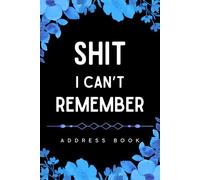 White Elephant Gifts for Adults: Address Book with Alphabetical Tabs - Record Addresses, Contacts, Phone Numbers, Birthday and Email - Funny Useful Gag Idea for Men and Women