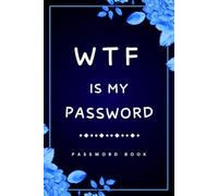 White Elephant Gifts for Adults: Password Book: Internet Password Log Book with Alphabetical Tabs - Funny Stocking Stuffers for Men and Women