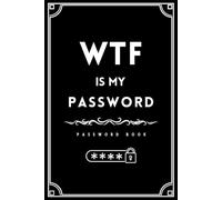 White Elephant Gifts for Adults: Password Book with Alphabetical Tabs - Log Book to Protect Usernames, Logins, and Web Addresses - Funny Gag Exchange Idea - Useful for Men and Women