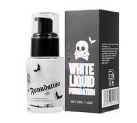 White Face Makeup - 40ml White Full Coverage Concealer Cosmetics