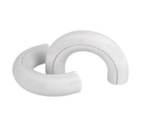 White Front Bumper Tow Hook Trailer Cover Trim Fit For Ford F-150 Toyota Tundra