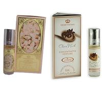 White Full & Choco Musk Concentrated Perfume Oil Roll-On Combo Pack of 2 (6ml Each) | Long Lasting Alcohol-Free Attar for Men & Women