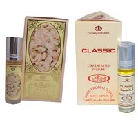 White Full & Classic Concentrated Perfume Oil Roll-On Combo Pack of 2 (6ml Each) | Long Lasting Alcohol-Free Attar for Men & Women