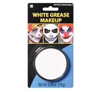 White Grease Makeup - 0.49 oz 1 Count - Intensely Pigmented Easy-to-Apply & Long-Lasting - Perfect For Cosplay & Themed Parties