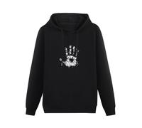 White Hand II Tops Hoodie Mens Hoody Lord of Isengard Saruman Symbol Sign The Rings Uruk-Hai Hoodie Breathable Tops Size L