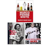 White Heat 25[Hardcover], Devil in the kitchen, MARCO MADE EASY[Hardcover] 3 Books Collection Set