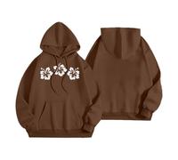 White Hoodie Felpa Nera Con Cappuccio Coperte Maniche E Sportiva Donna Zip Outer Banks Dear Person Behind Me Personalizzabile Cotton Americana Scritte Sulle Crop Top Pelliccia Interna Oversize