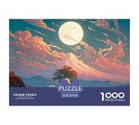 _white_horse_glloping_in_front_of_the_moon__p_e928ff2-e11-402f-8e5-6506621cf7_3 1000 Pezzi Carta Ecologica Puzzle Fireworks Over Fantasy Castle Sfida Unica Gioco Creativo Puzzle Per Bambini 70x50cm/10