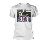White Husker Du Land Speed Record ufficiale Uomo maglietta unisex