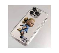 (white, iPhone X) Haaland Meme Space Case for Apple iPhone 15 14 Series Creative Funny Anti-Drop Protective Cover Trendy Shockproof Design