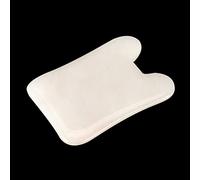 White Jade Crystal Energy Stone tradizionale Guasha Board for il massaggio della schiena del collo della spalla del corpo 1Pcs (Color : U shape)