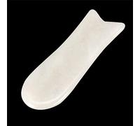 White Jade Crystal Energy Stone tradizionale Guasha Board for il massaggio della schiena del collo della spalla del corpo 1Pcs (Color : Fingerling)