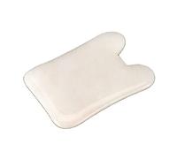 White Jade Guasha Board Massager Tool Crystal Energy Stone Tappetino tradizionale for raschietto for il massaggio del collo posteriore del corpo 1Pcs
