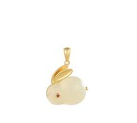 White Jade Stud Earrings S925 Plated Jade Stud Earrings Necklace Ring Jewelry Set Pendant