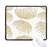 White Japanese Culture Autumn Mousepad Piccolo Tappetino per Mouse Comodo Mouse Pad per Casa Lavoro Laptop 25X30Cm