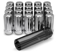 White Knight 3809L-20AM - Dado con chiave a spina, 14 mm x 1,50 mm, confezione da 20