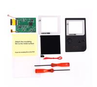 White Lens GBP OSD Version RIPS LCD Backlight LCD Mod Q5 Screen & Pre-cut shell