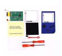 White Lens GBP OSD Version RIPS LCD Backlight LCD Mod Q5 Screen & Pre-cut shell