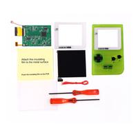 White Lens GBP OSD Version RIPS LCD Backlight LCD Mod Q5 Screen & Pre-cut shell