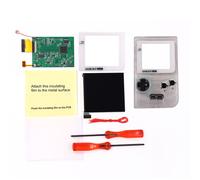 White Lens GBP OSD Version RIPS LCD Backlight LCD Mod Q5 Screen & Pre-cut shell