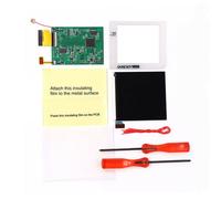 White Lens GBP OSD Version RIPS LCD Backlight LCD Mod Q5 Screen & Pre-cut shell