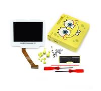 White Lens V5 Pre-Laminated Drop In 720x480 Backlight IPS LCD Kit For GBA SP