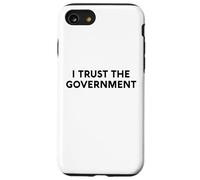 White Lie I Trust The Government Party Divertente Sarcastico Umorismo Custodia per iPhone SE (2020) / 7/8