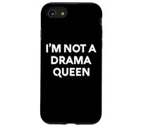 White Lie I'm Not A Drama Queen Comedy Party Sarcastica Donna Custodia per iPhone SE (2020) / 7/8