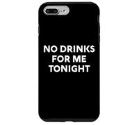 White Lie No Drinks For Me Tonight Party Divertente Sarcastico Divertimento Custodia per iPhone 7 Plus/8 Plus