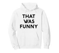 White Lie That Was Funny Comedy Party Sarcastico Stand Up Felpa con Cappuccio