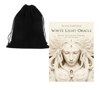 WHITE LIGHT Carte Oracolo Con Guida Fairchild Borsa BLUE ANGEL