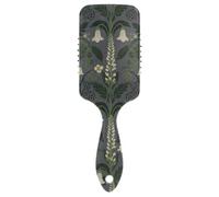 White Lily Of The Valley Grigio delicato salone capelli spazzolato cuoio capelluto massaggio per capelli bagnati con manico ergonomico cepillo para cabello