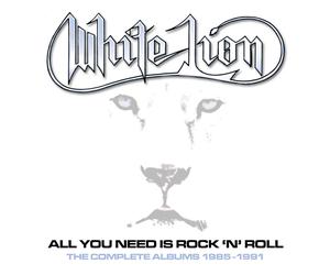 White Lion 'All You Need Is Rock N' Roll - Complete Albums 1985-1991' 5CD -NUOVO