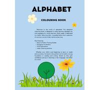 White Minimalist Alphabet Coloring Book for Kids: Fun A-Z Coloring Pages for Toddlers and Preschoolers | Learn Letters, Build Fine Motor Skills, and Encourage Creativity (Ages 3-5)