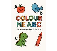 White Minimalist Alphabet Colour book