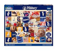 White Mountain Pillsbury - Puzzle da 1000 pezzi per collage di pasticceria, per adulti e donne