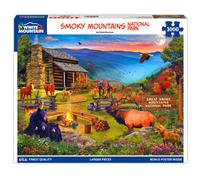 White Mountain Puzzle - Great Smoky National Park - 1000 pezzi puzzle per adulti e bambini - Attivit di famiglia divertente - 24 """" X30 """"